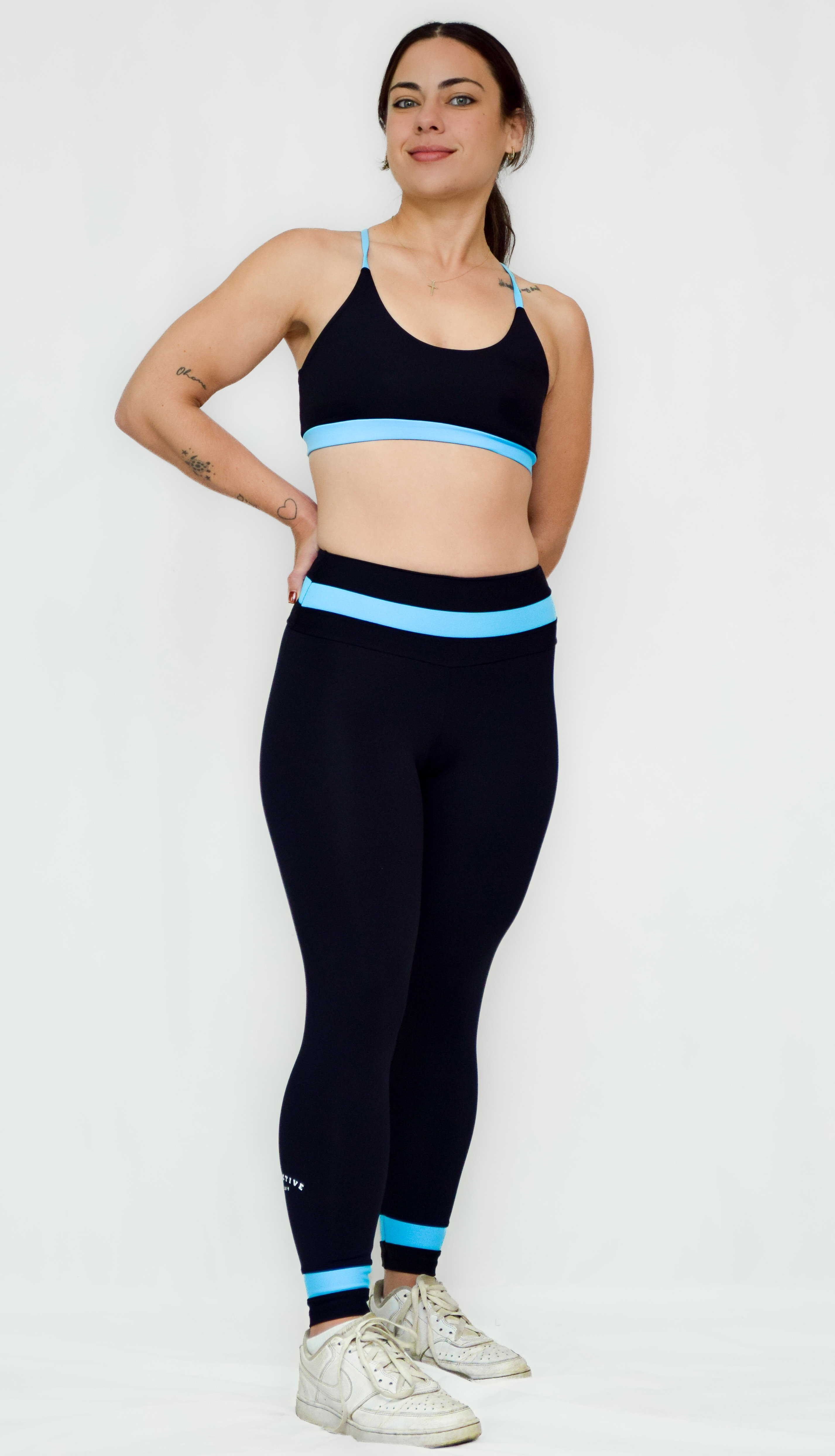 Agility Bra - 2 tone in Ice Blue_1