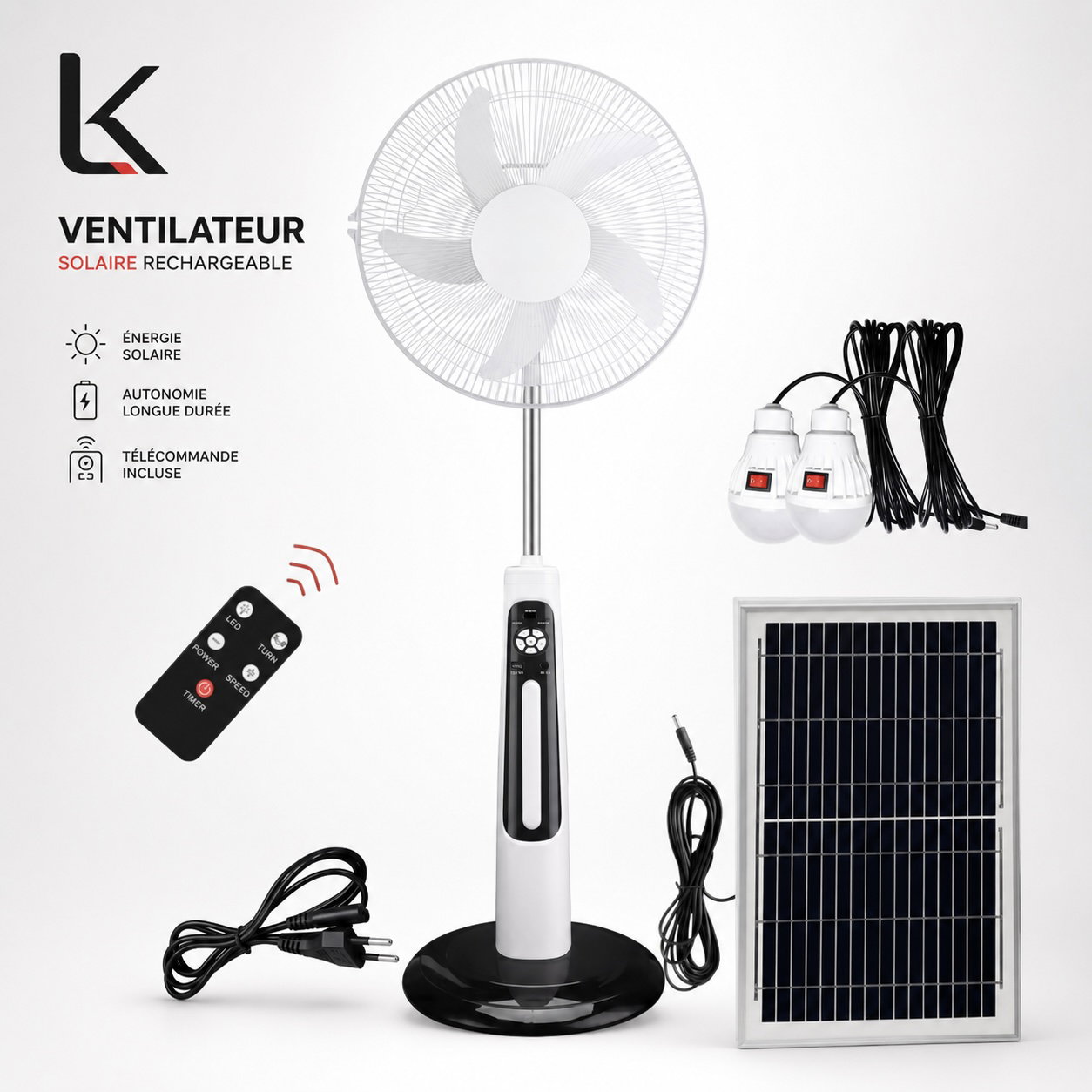 FAN 16’’ Ventilateur rechargeable_0