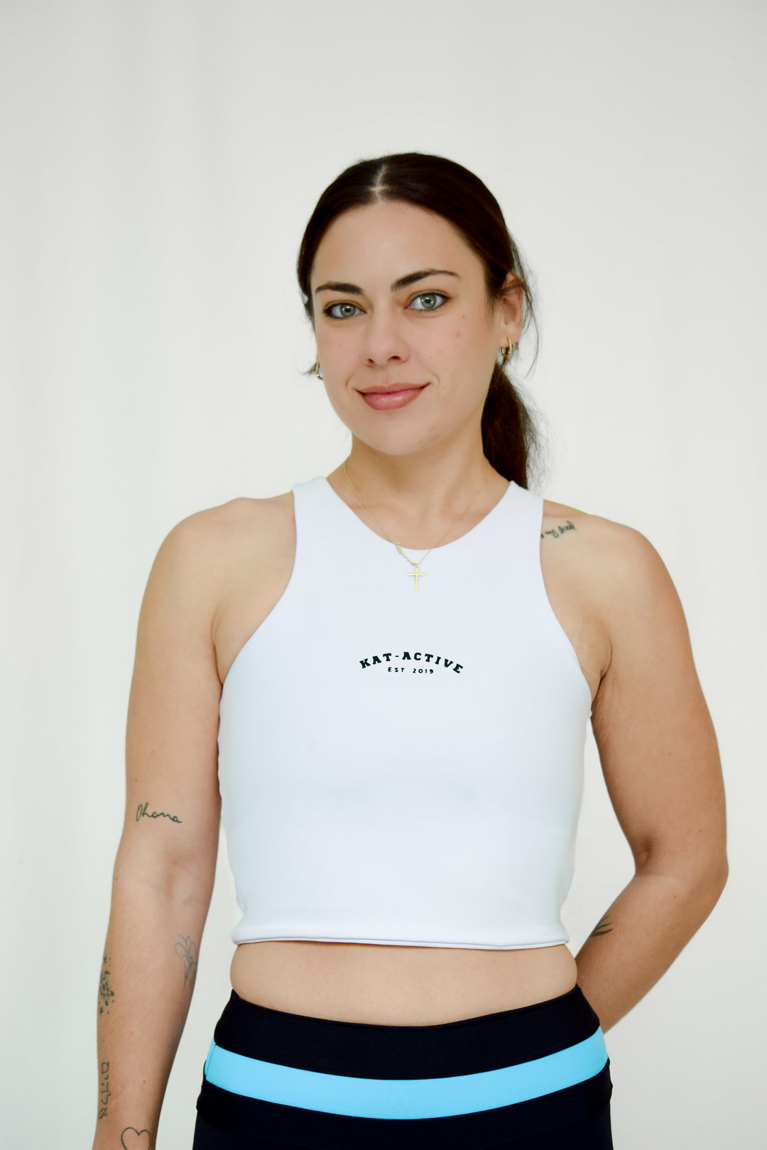 Embrace Tank in Ice White