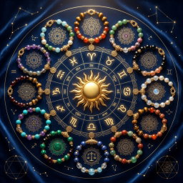 Vedic Zodiac Gemstone Bracelets