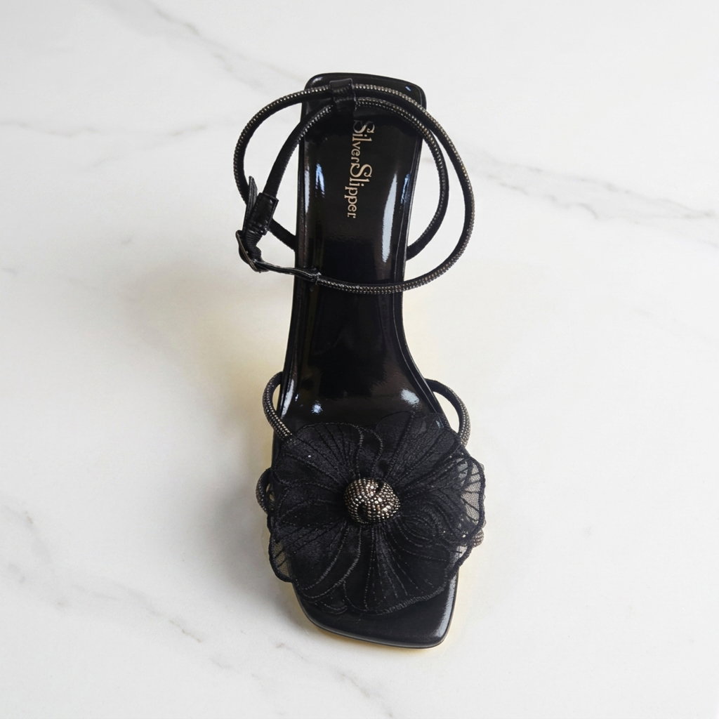 Silver Slipper Sandals US12w(EU43w)_1