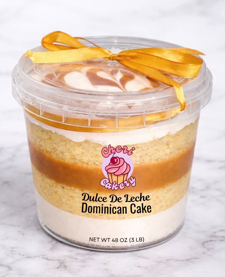 Dominican Cake In A Tub *Shippable*