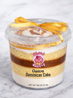 Dominican Cake In A Tub *Shippable*