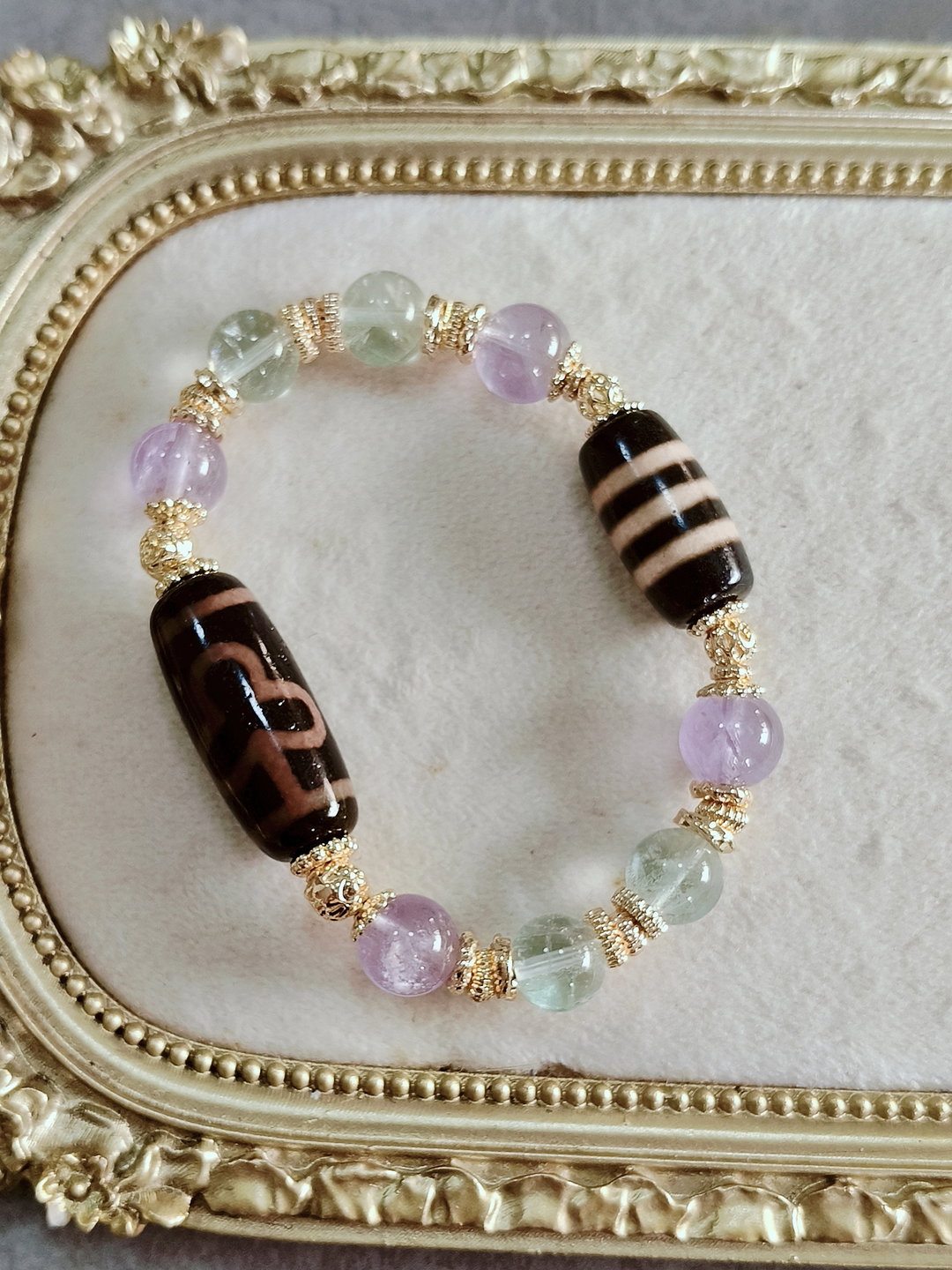 Black Gold Bodhi Tree × Triple Line