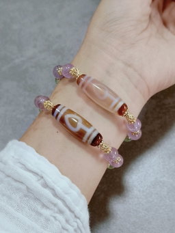 Caramel Dual Face Bodhi Tree × Constellation One Eye Dzi