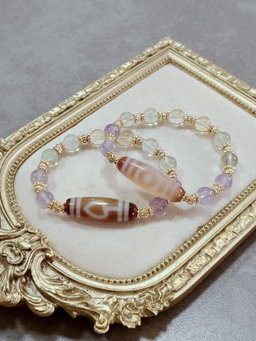 Caramel Dual Face Bodhi Tree × Constellation One Eye Dzi