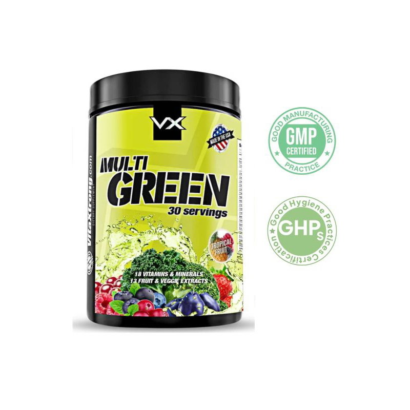 VITAXTRONG™ Multi Green (30 Servings) | Complete Multivitamin with Fruits, Veggie Extracts & Antioxidants • Daily Digestive & Recovery Support [VX]_6