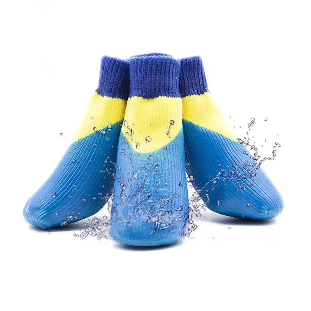 Soft Protection Pet Shoes | Waterproof Boots (Fashion Style) | Price For 1 Box Only | CBM: 0.0882 Per Box