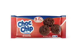 DEVRIES CHOC CHIP COOKIES BROWNIE PACKED 4X30X35G