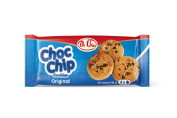 DEVRIES CHOC CHIP COOKIES ORIGINAL PACKED 4X30X35G