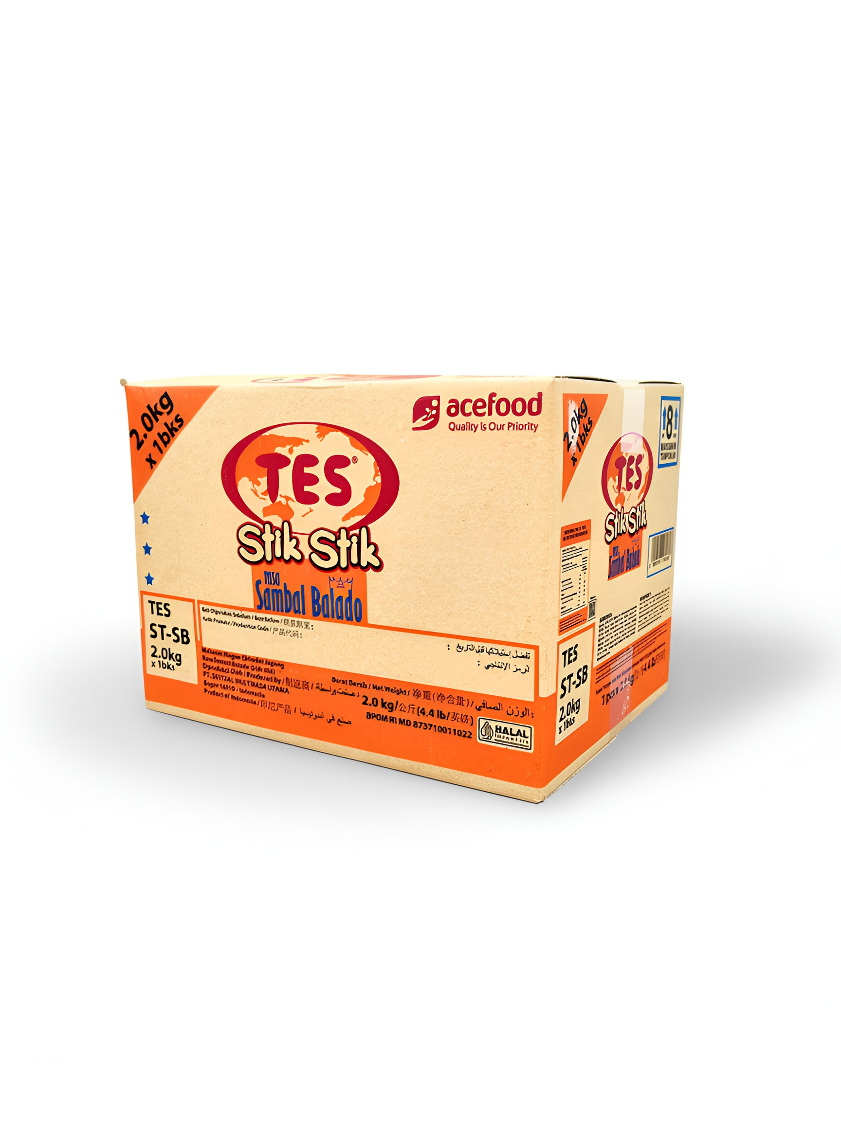 TES STIK-STIK SAMBAL BALADO PEK 2 KG, 1 KG & 500 GM_4