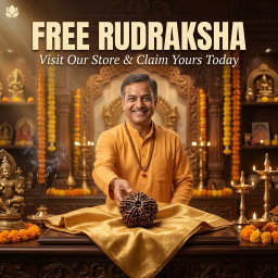 Free 5 Mukhi Rudraksha