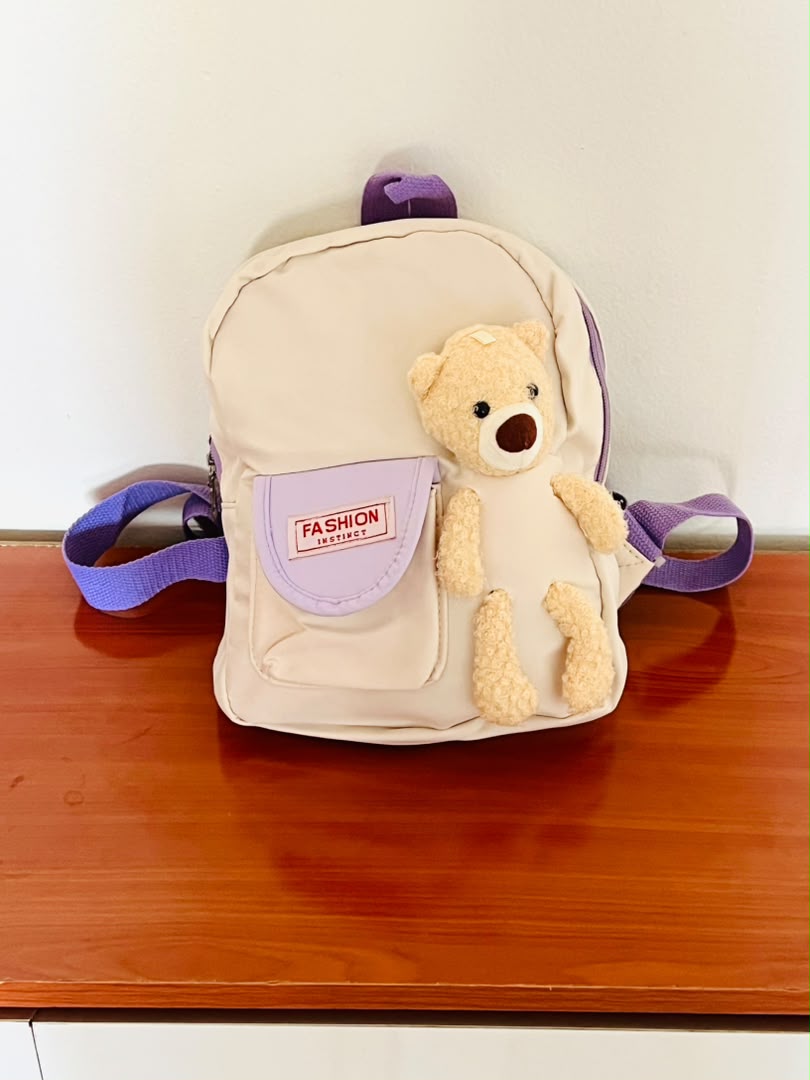 Cute Teddy Bear Backpack_2