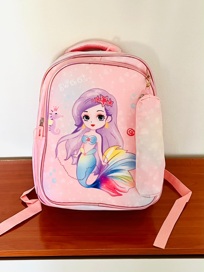  Mermaid School Backpack for Girls_2