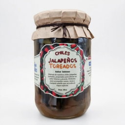 Chiles Jalapeños Toreados (16 oz.)