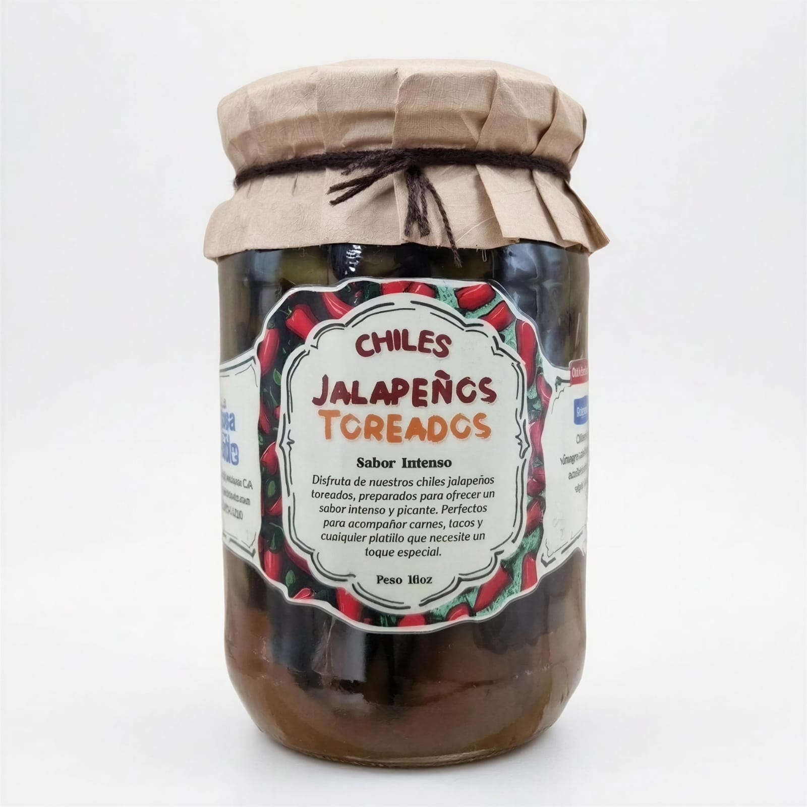 Chiles Jalapeños Toreados (16 oz.)