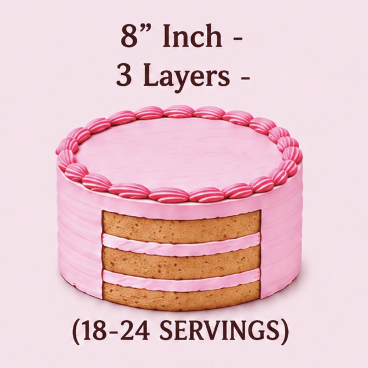 Custom Round Cakes  _22