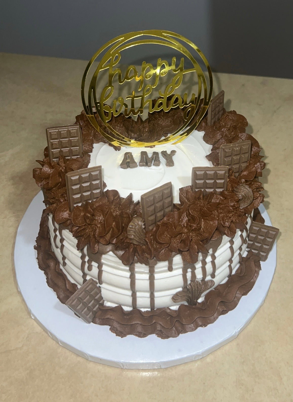 Custom Round Cakes  _7