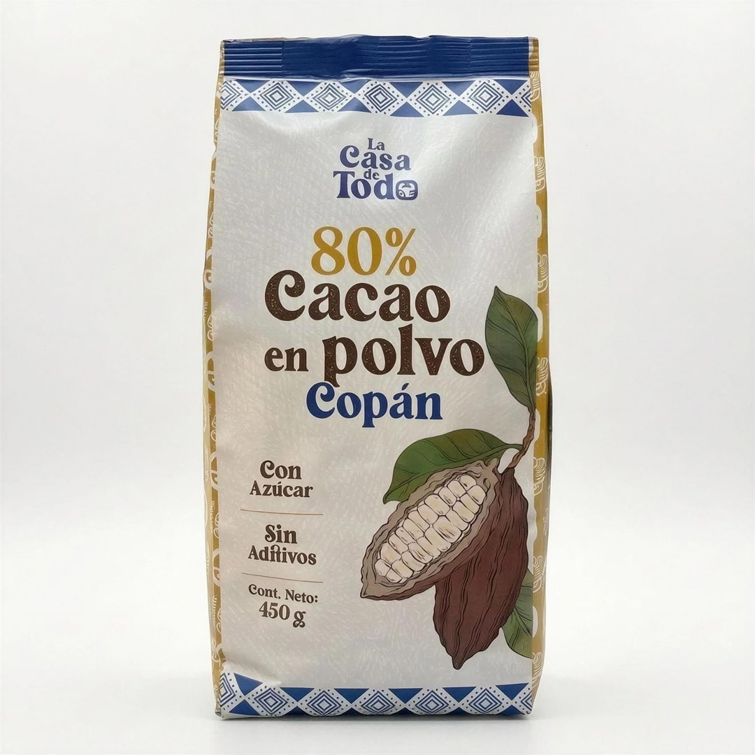 Cacao Maya 80% en polvo  (450 G)
