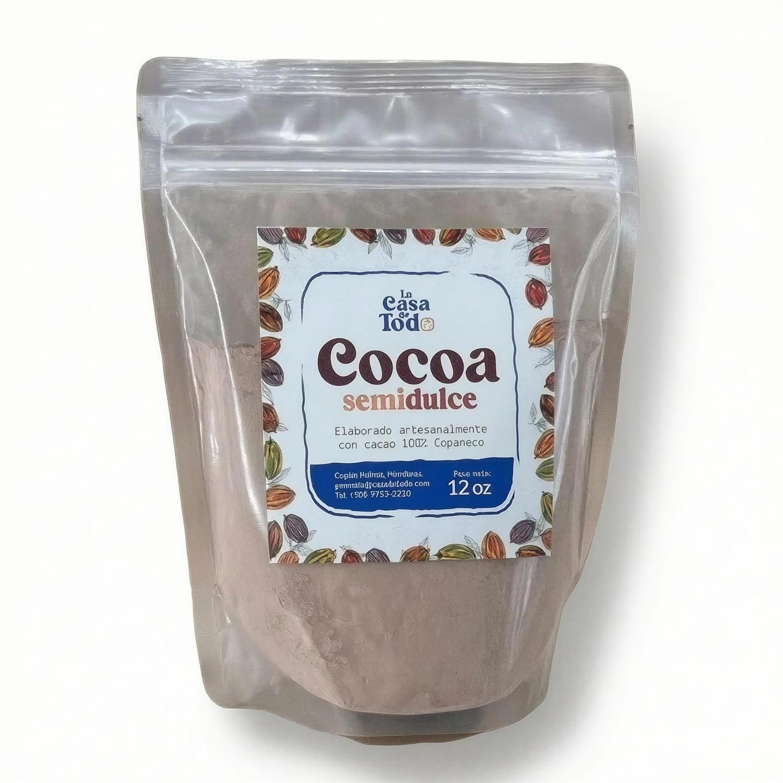 Cocoa Semidulce (12 oz.)_0