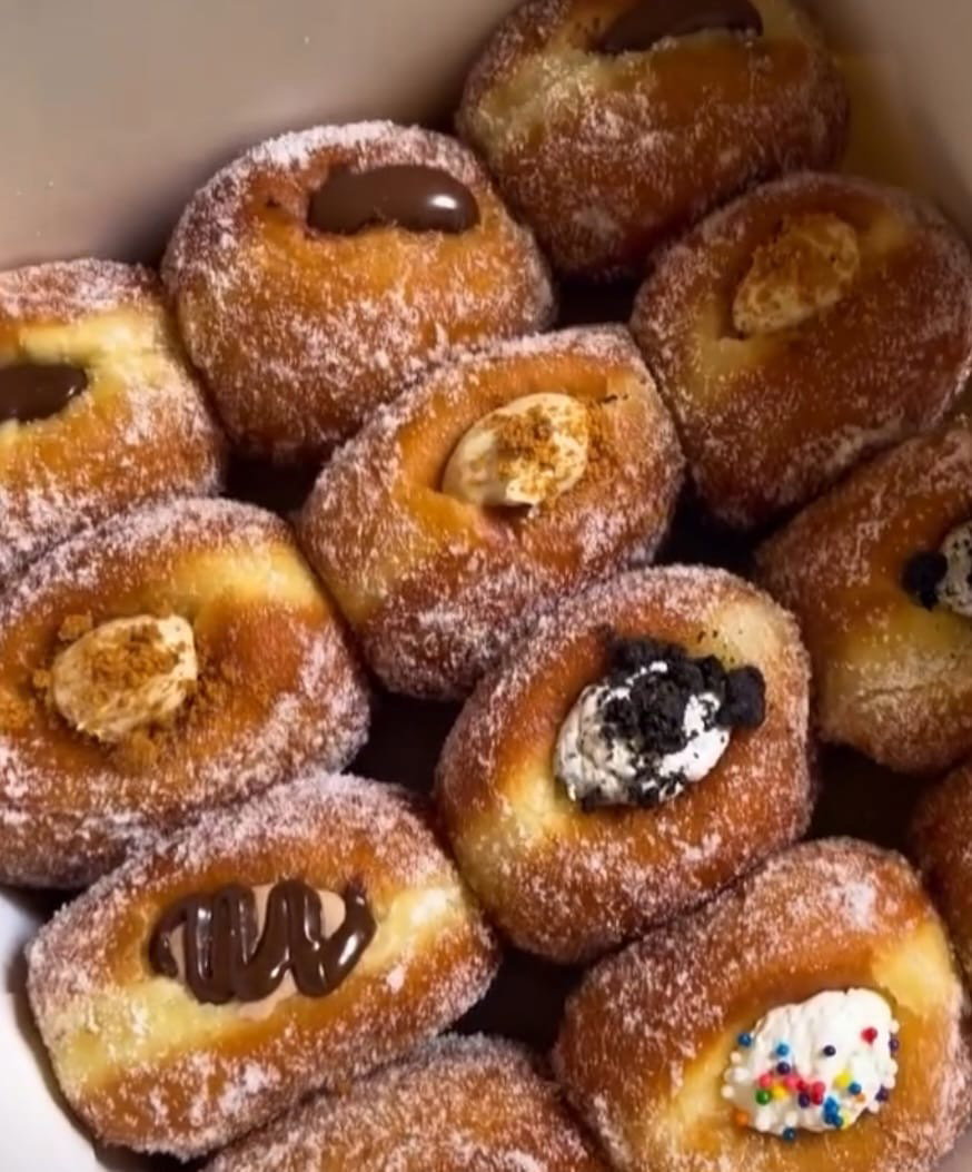 Stuffed donuts 
