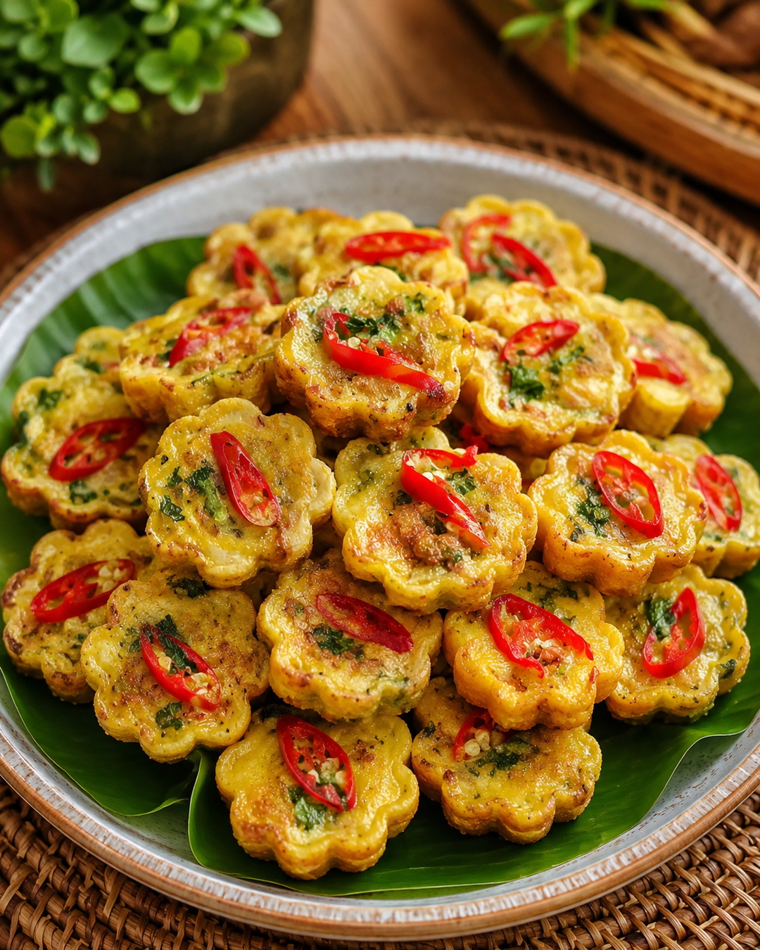 Kuih bakar berlauk