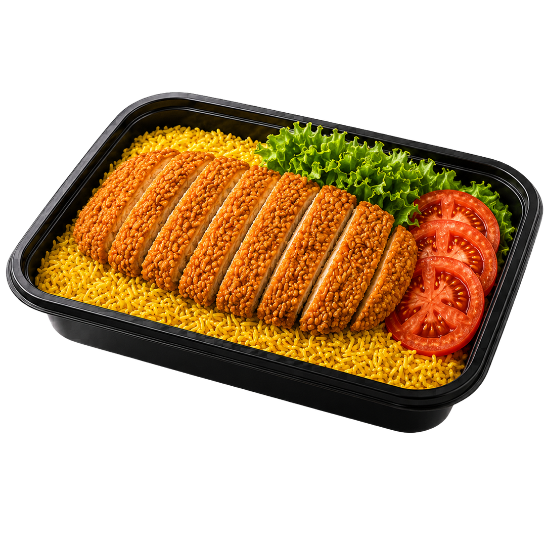 Chicken Crunch Rice Bowl