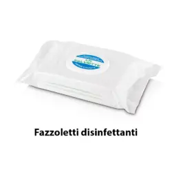 Fazzoletti disinfettanti 72 salviette Soluzione idro alcolica inodore