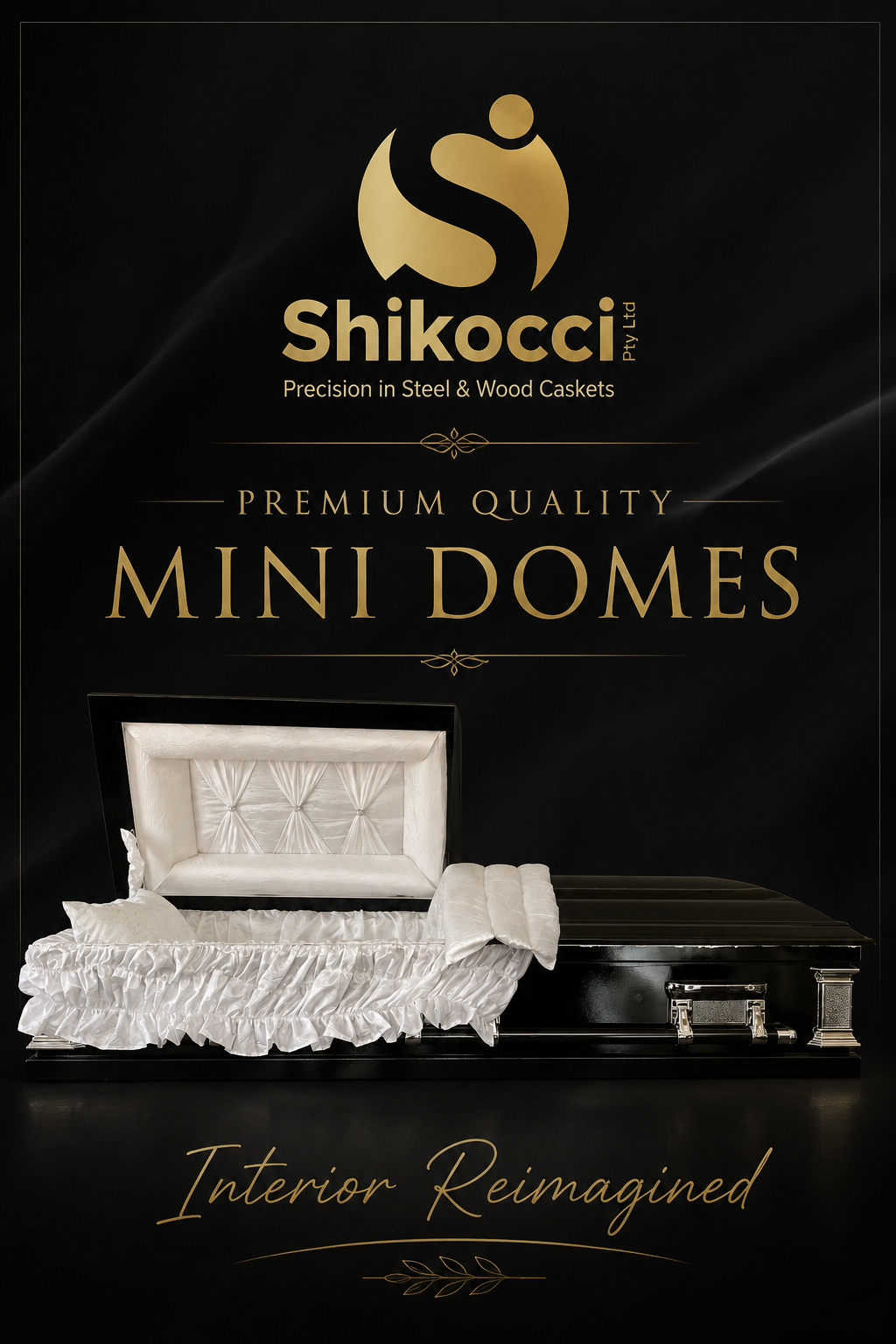 Ebony Mini Dome (1/2 View)