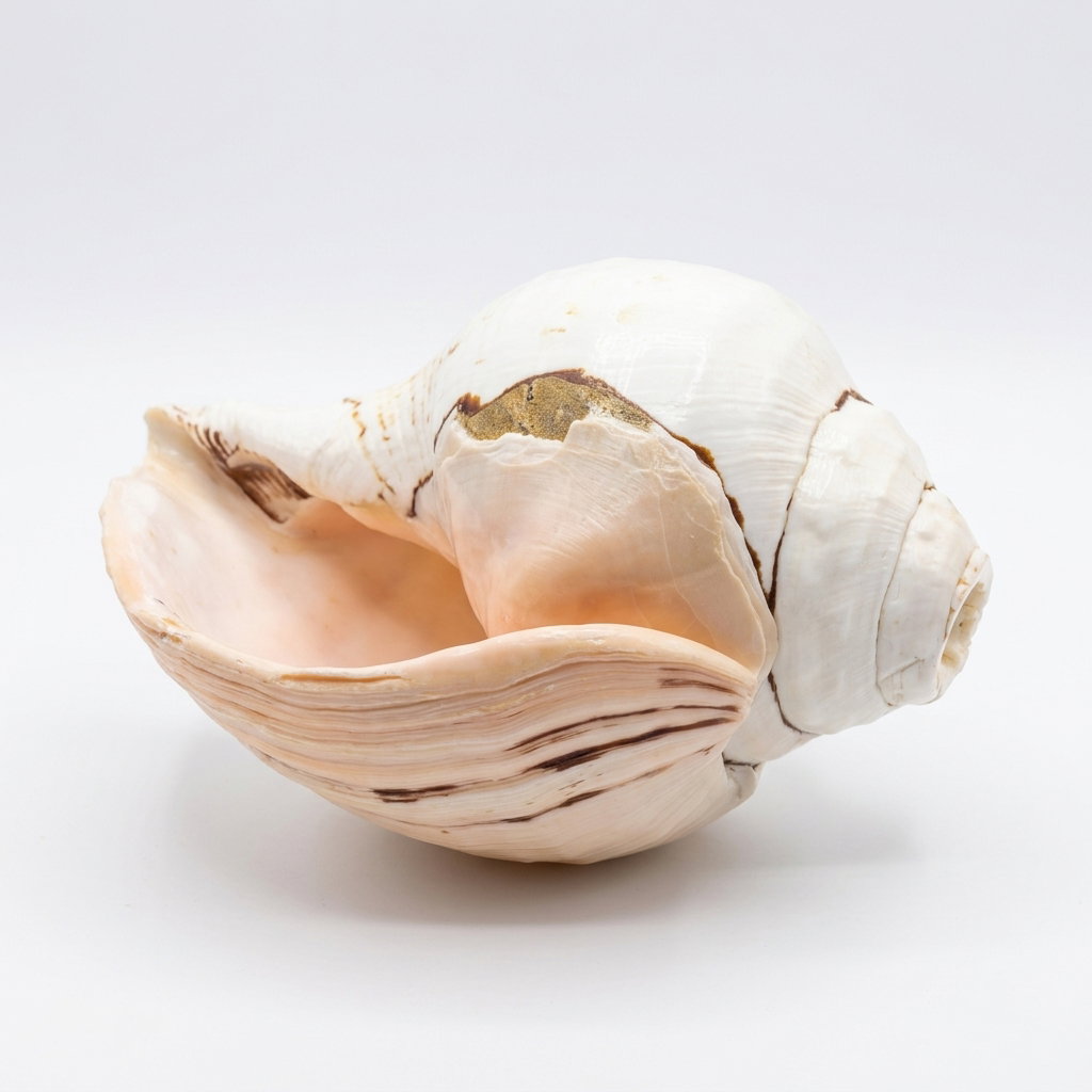 100% Natural Vama Varti Shankh (Conch Shell)_1