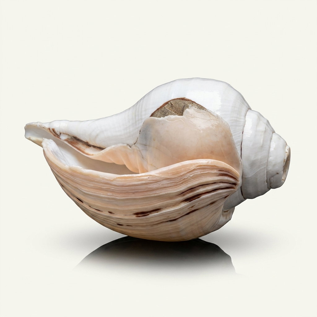 100% Natural Vama Varti Shankh (Conch Shell)_11