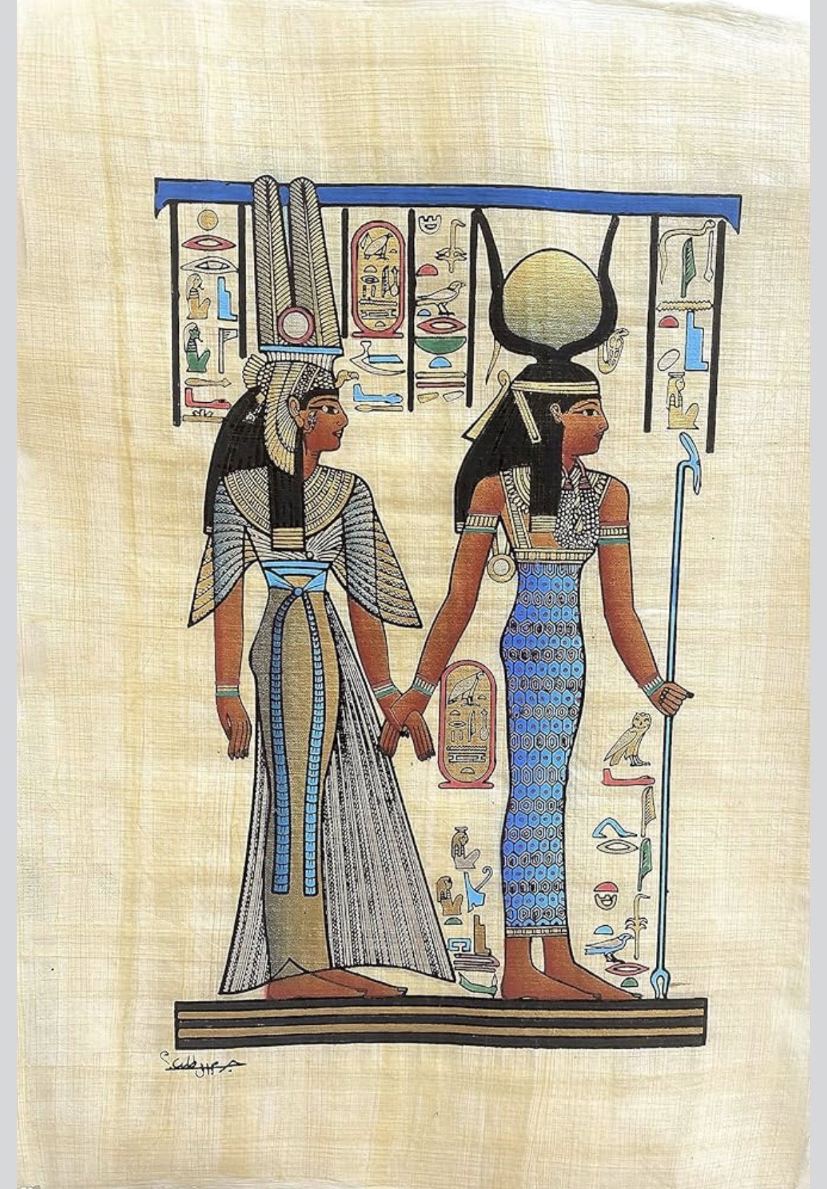 Hand-Painted Papyrus (A4)_2