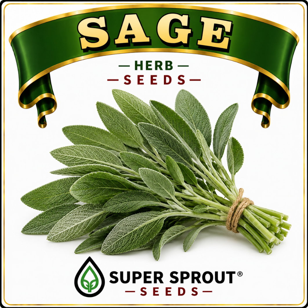 🌱SAGE (Salvia officinalis)🌱 x 10 seeds