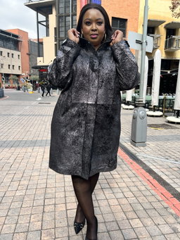 Nora Leather Coat 