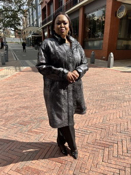 Nora Leather Coat 