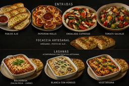 Entradas → Appetizers