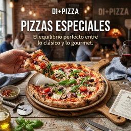 Pizzas Especiales → Specialty Pizzas🍕🍕🍕🍕🍕