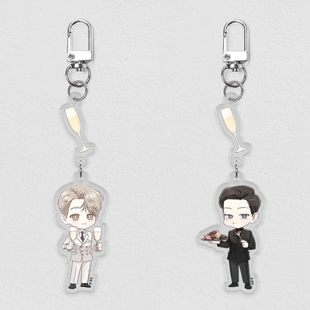 Between The Lines - “Pop The Beyond” Acrylic Keyring