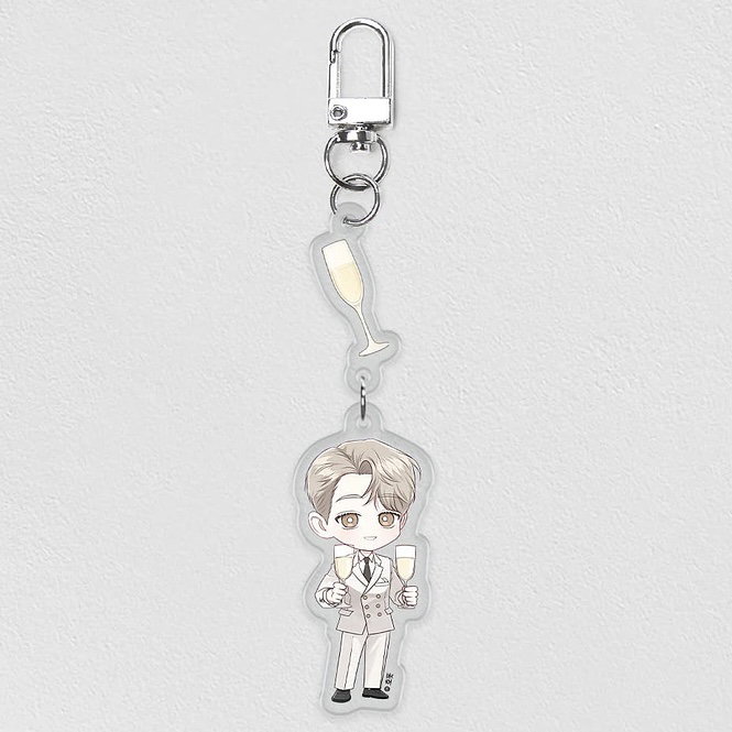 Between The Lines - “Pop The Beyond” Acrylic Keyring_1