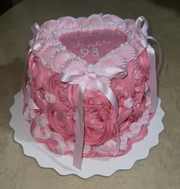 Custom Heart Cakes