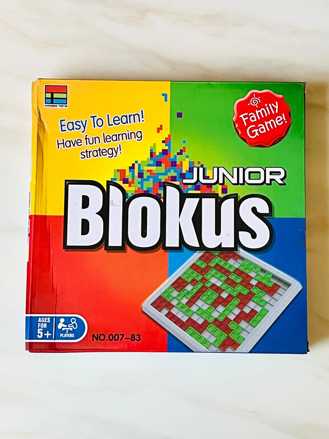 Junior Blokus Board Game.