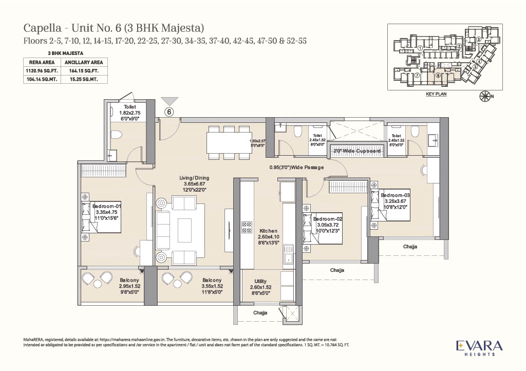 L&T Evara Heights–2,3&4 BHK | Thane | ₹1.94*Cr_15