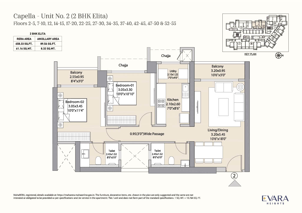 L&T Evara Heights–2,3&4 BHK | Thane | ₹1.94*Cr_17