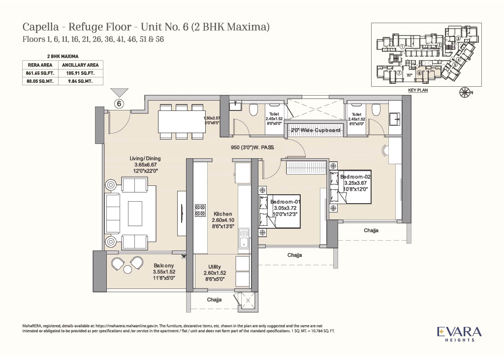 L&T Evara Heights–2,3&4 BHK | Thane | ₹1.94*Cr_16