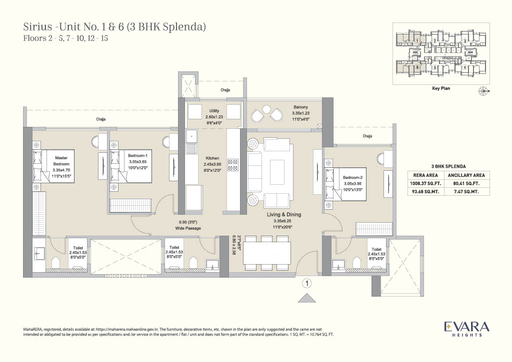 L&T Evara Heights–2,3&4 BHK | Thane | ₹1.94*Cr_21