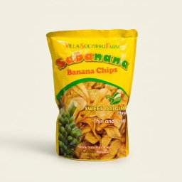 Sabanana Banana Chips Sweet Original 100g
