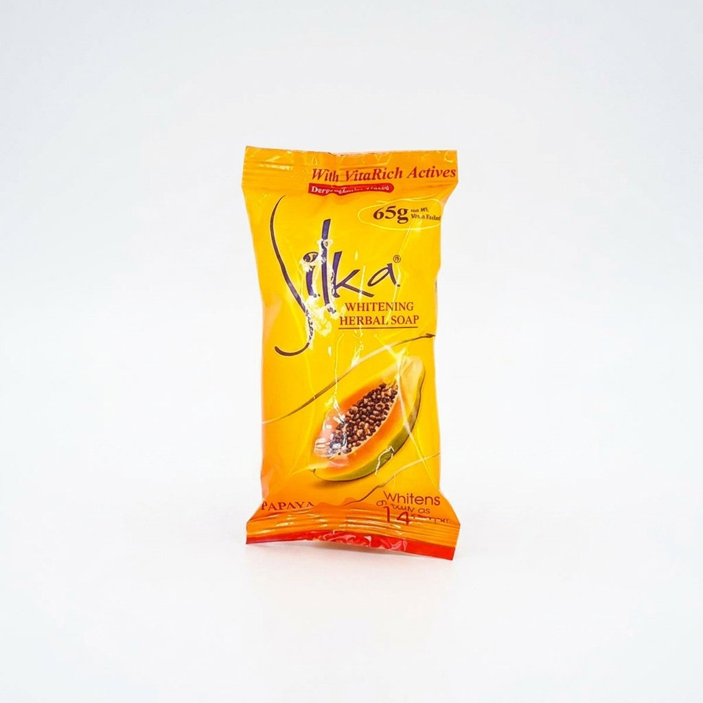 Silka Papaya Soap Orange 65g
