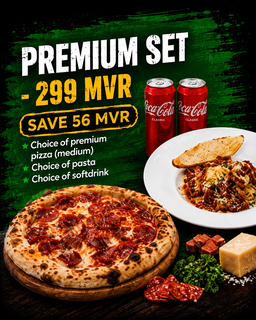 "3 IN 1" PREMIUM COMBO SET - 299 MVR