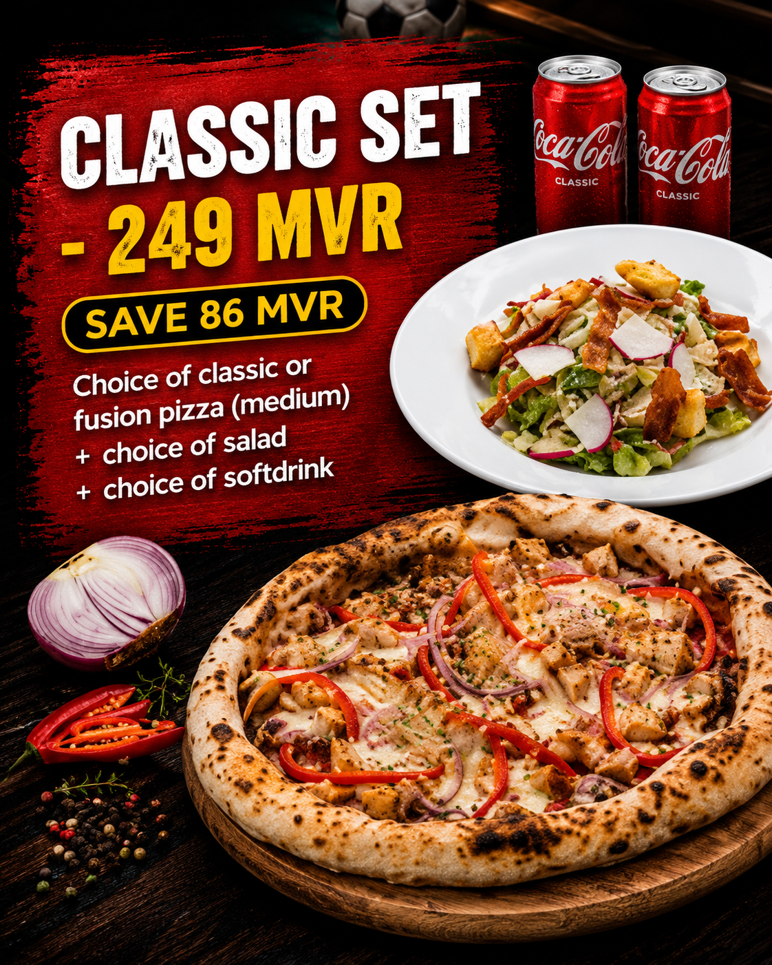 "3 IN 1" CLASSIC COMBO SET - 249 MVR _0