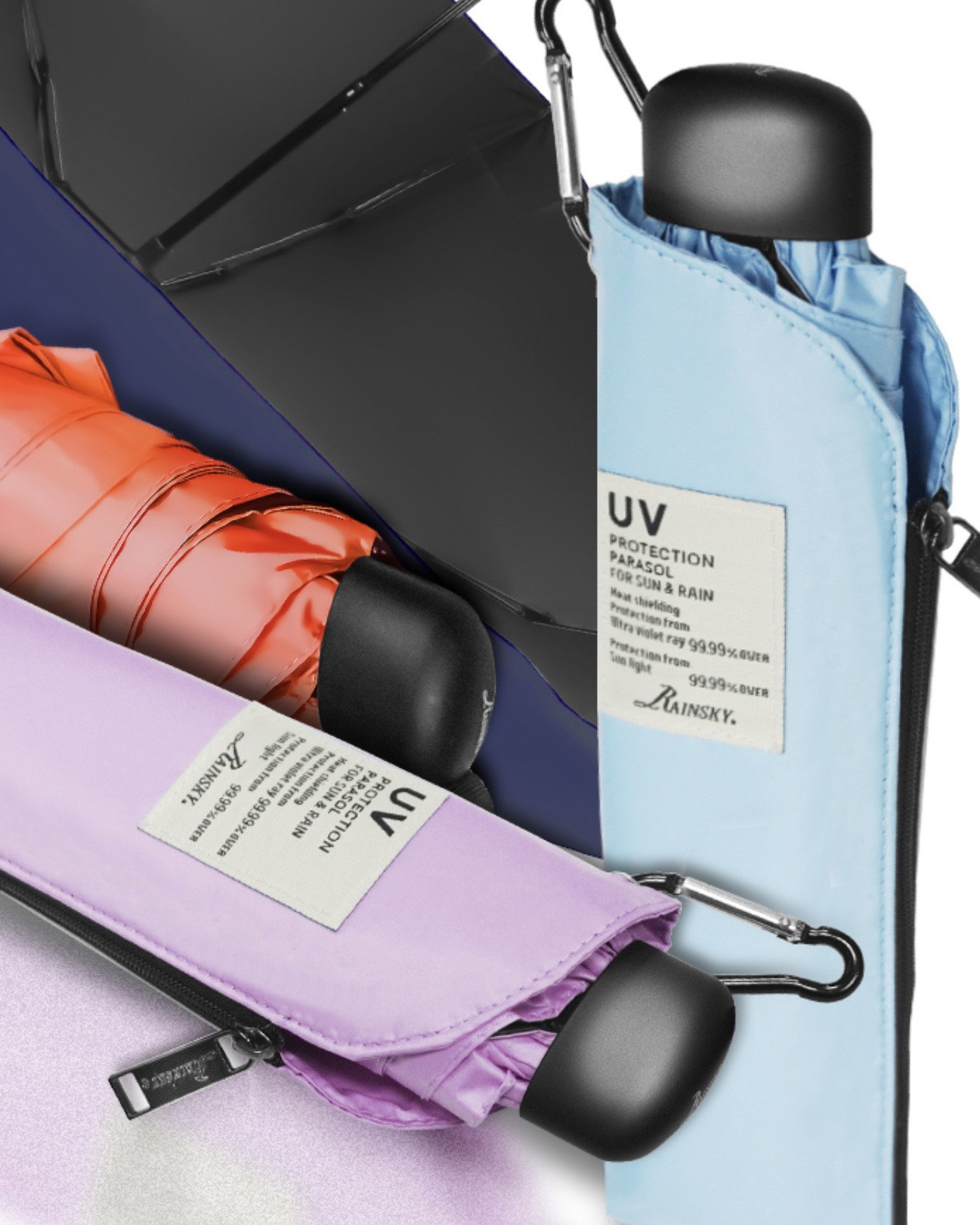 Manual Flat Umbrella ~159g_2